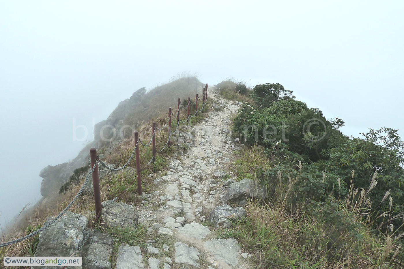Lantau Trail - On to Ngong Ping